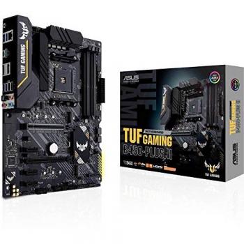 Placa Base ASUS TUF GAMING B450-PLUS II AM4 ATX con Chipset AMD B450, 4 Slots DDR4, HDMI y SATA6
