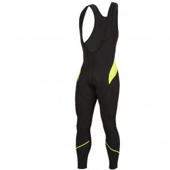 Spiuk Race Culote Largo C/T, Hombre, Negro/Amarillo, XL