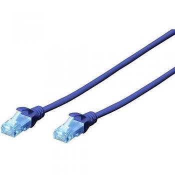 DIGITUS Patchkabel Cat 5e U/UTP 0,5m Bl