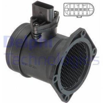 Sensor de flujo de aire DELPHI AF10624-12B1, medidor de masa de aire, compatible con múltiples vehículos, alta precisión en la medición, fácil instalación, diseño duradero y resistente a condiciones adversas