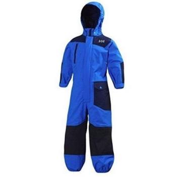 Helly Hansen K Shelter Playsuit - Mono para niño, color azul, talla 5