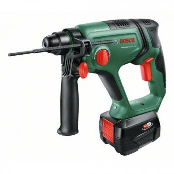 Bosch Home and Garden Taladro Percutor A Batería Universalhammer 18V (4.0 Ah, Sistema 18V, Energía Impacto 2 J, SDS Plus)