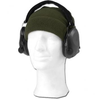 MIL-TEC Adjustable Electronic Ear Defenders, Black