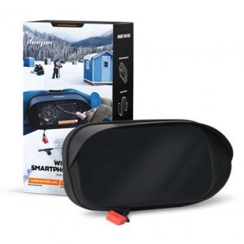 Funda para Smartphone y Cargador Inalámbrico Deeper Wintercase 2.0 Negra