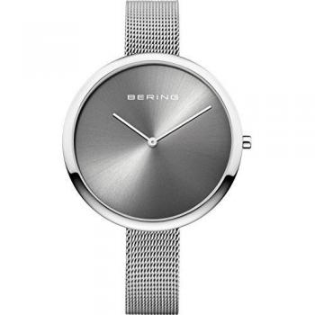 BERING Reloj Analógico para Mujer de Cuarzo con Correa en Acero Inoxidable 12240-009