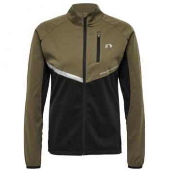 Newline Boston Shell Jacket - Chaqueta Softshell para Hombres - Color Negro y Oliva