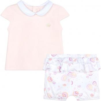 Conjunto de bebé niña Carrement Beau de camiseta y short de algodón Y30018
