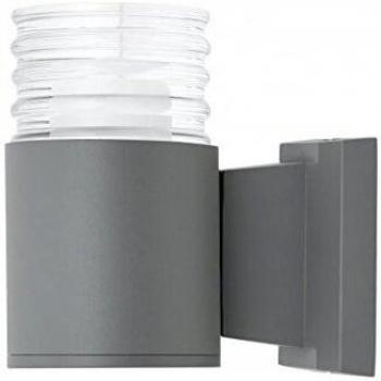 Iluminacion para porches, Aplique Exterior 9w 4000k Puerto Rico Gris 720lm Ip65 15,5x15x9