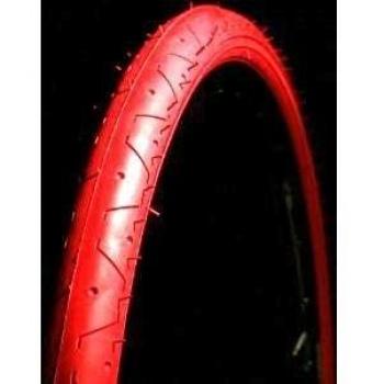 Curio UK Hot Red LS077 Cubierta para bicicleta de montaña, 26 x 2,10, color rojo