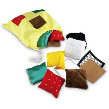 Educational Insights-Cuadrados con texturas Teachable Touchables de Learning Resources EI-3049 , color/modelo surtido
