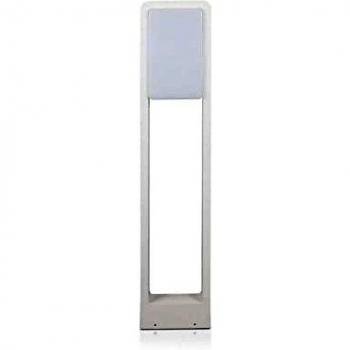 Lámpara de Jardín LED 10W con Chip Samsung, Cuerpo Blanco, IP65, 6400K