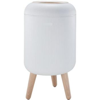 Cubo de basura Kitchen Move Plástico 9 L con tapa push, capacidad de 9 litros, diseño moderno y funcional, ideal para baño o cocina