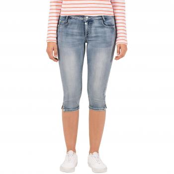 Timezone Slim New Salometz 3/4 Pantalones Cortos, Azul