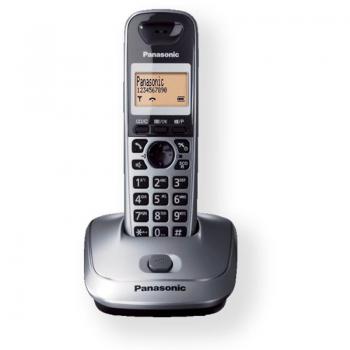 Teléfono inalámbrico Panasonic KX-TG2511FXM, DECT, pantalla retroiluminada, identificación de llamadas, capacidad para 100 contactos, altavoz