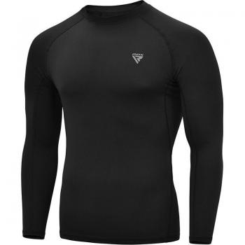 RDX T15 Compression Long Sleeve Black Rash Guard