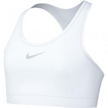 Sujetador Deportivo Nike Dri-Fit Swoosh para Niñas - Blanco, Talla XS