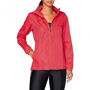 Joma Galia Women's Lightweight Hooded Rain Jacket - Fuchsia (Pink)