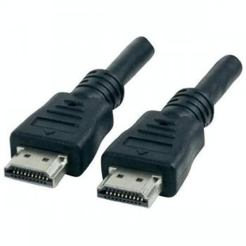 Manhattan HDMI Cable 4K@30Hz (High Speed) 5m Male to Male Black Equivalent to HDMM5M Ultra HD 4k x 2k Fully Shielded Gold Plated Contacts Lifetime Warranty Polybag