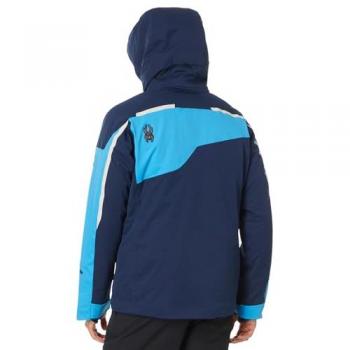 Chaqueta de esquí Spyder Leader para hombre, color True Navy, talla Medium