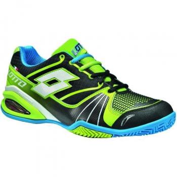Lotto Stratosphere Clay Zapatillas de tenis, Hombre, Negro / Blanco, 40