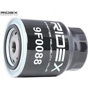 Filtro de Combustible RIDEX 9F0088 para FORD, NISSAN y LTI - Filtre Vissé Compatible con Maverick, X-Trail, NP300 Navara y Terrano II