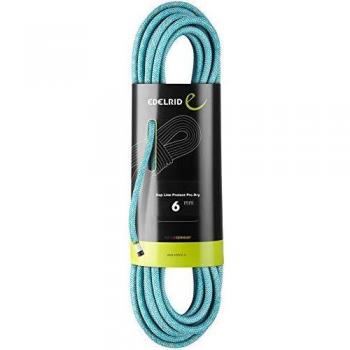 Cuerda Edelrid Rap Line Protect Pro Dry 6 mm - Alta resistencia, tratamiento Pro Dry para repelencia al agua y suciedad, diseño ligero y compacto, ideal para rapel y uso en condiciones húmedas