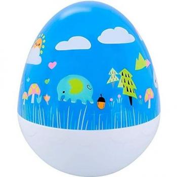 PlayGo - Tentetieso infantil, con forma de huevo, Tentetieso con sonido, Juguete de bebé, Juguete primera infancia, Para bebés, a partir de 6 meses, PlayGo, COLORBABY