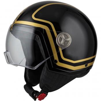 Casco NZI Zeta 2 Blanco Goldfinger