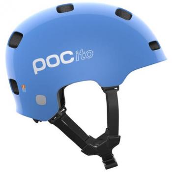 Casco POC POCito Crane MIPS azul fluor infantil - talla M-L