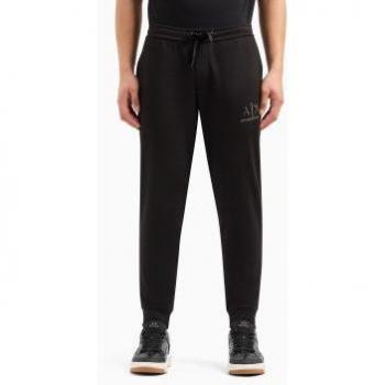 Pantalón de chándal deportivo negro Armani Exchange para hombre