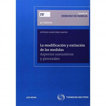 La modificación y extinción de las medidas