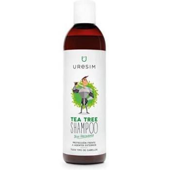 Uresim Tea Tree Shampoo 300ml - Anti-dandruff, soothing scalp, tea tree oil infusion, sulfate-free, paraben-free, suitable for all hair types