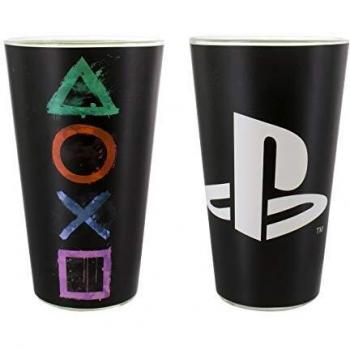 Vaso de Vidrio PlayStation con Logo Oficial