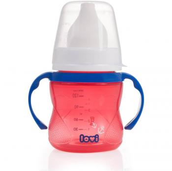 LOVI Marine - Taza entrenamiento, 150 ml, color roja