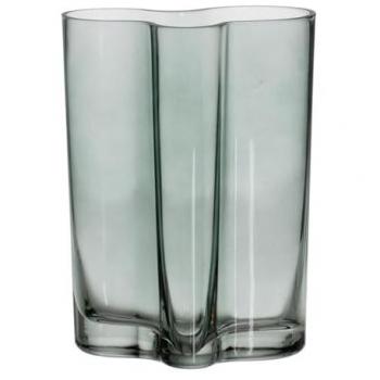 Jarrón Azul Cristal 15 x 9 x 20,5 cm