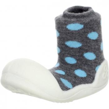 Attipas 1703496031 - zapatos polka dots gris lunares