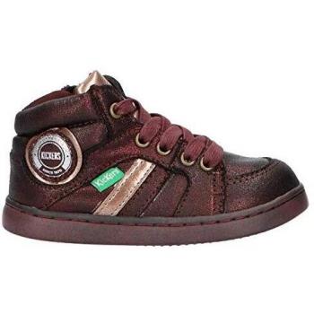 Botas de Niño y Niña KICKERS 655311-10 Derek 18 Bordeaux Talla 20