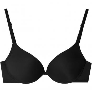 Sujetador Super Push-Up de Microfibra Reciclada Los Angeles Mujer Negro Tamaño 4B