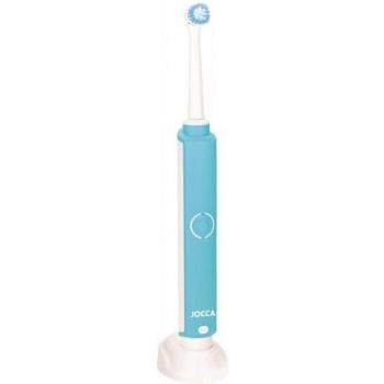 Jocca 1294 Cepillo de Dientes Eléctrico Azul con Carga Inductiva, Batería de Litio, Duración Más de 15 Días, Temporizador de 2 Minutos,