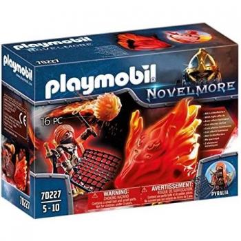 PLAYMOBIL Novelmore 70227 Espíritu de Fuego Bandidos Burnham, Para Niños de 4 a 10 Años de Edad