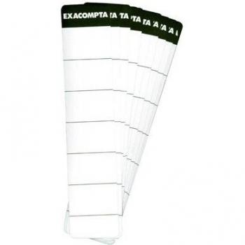 Paquet de 10 etiquettes autocollantes pour classeur a levier dos de 50mm