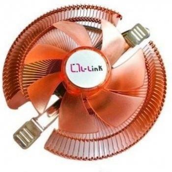 L-link LL-8879 - Ventilador para CPU, Color Naranja