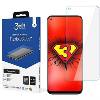 Película de Vidrio Templado Híbrido 3MK Flexible para OnePlus Nord N10 5G - Transparente 2.5D