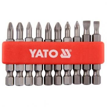 Kit de puntas de destornillador Yato YT-0483, 10 piezas