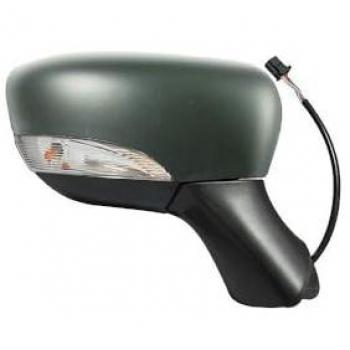 Retrovisor Alkar 6126178 - Espejo retrovisor exterior, compatible con diversos modelos de vehículos, fabricado en material resistente, con ajuste manual y diseño aerodinámico para minimizar la resistencia al viento