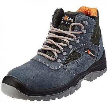 U-Power Bc10315-43, BC10315-43-Calzado de Seguridad Gama Style&Job Modelo Real S1P SRC Talla Unisex Adulto, Negro, 43 EU