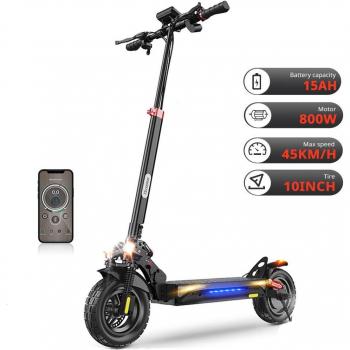 iScooter IX4 Patinete Eléctrico de Alto Rendimiento con Motor de 800W, Velocidad Máxima de 45km/h y Batería de Larga Duración
