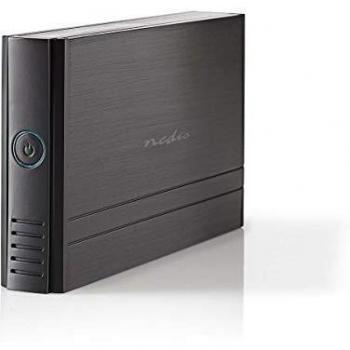 NEDIS Hard Disk Enclosure Carcasa de Disco Duro - 3.5 - Conexión SATA II - USB 3.0-5 Gbps Negro 1.2 m
