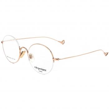Eyepetizer Tondo C.9 Men's Eyeglasses Rose-Gold Size 48 - Blue Light Block Available