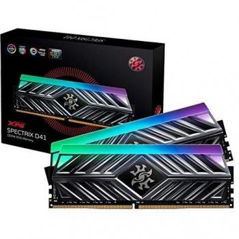 ADATA 8GB Spectrix D41 DDR4 3000 RGB Memory Module - Tungsten Grey 8GB módulo de Memoria
